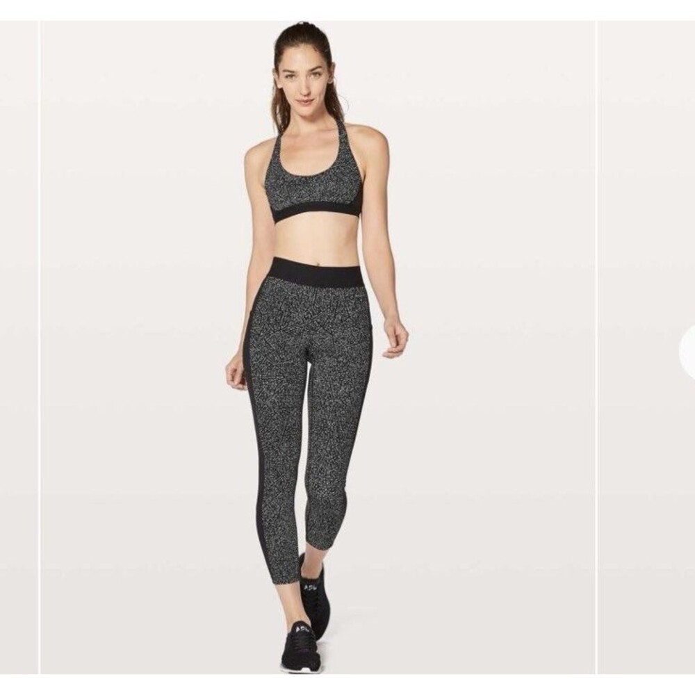 Lululemon Box It Out Tight Womens Size 8 High Rise Athletic Yoga Leggings